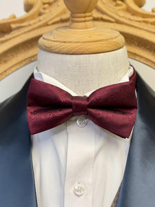 Bloody Red Little Flower Classic Bow Tie