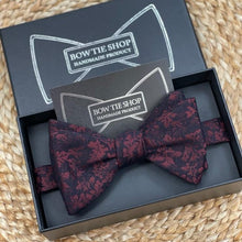 Load image into Gallery viewer, Rose Secret Pattern Classic Bow Tie