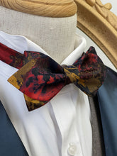 Load image into Gallery viewer, Abstract Mixed Color Pointed Bow Tie