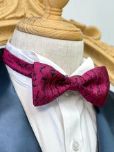 Load image into Gallery viewer, Blossom Red Floral Classic Bow Tie