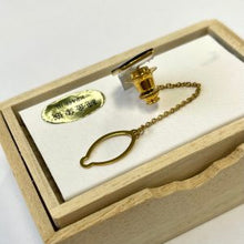 Load image into Gallery viewer, Kyoto Sakura 24K Gold Inlaying Brooch