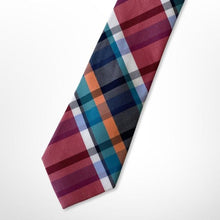 Load image into Gallery viewer, England Colorful Tartan Silk Tie – Regular 80mm