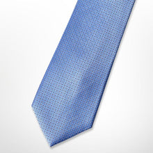 Load image into Gallery viewer, Light Blue Abstract Silk Tie – Regular 90mm