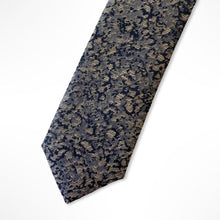 Load image into Gallery viewer, Brown Pattern Silk Tie – Slim 50mm