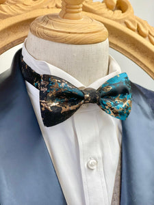 Secret Green Gold Classic Bow Tie