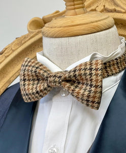 England Style Brown Tarten Classic Bow Tie