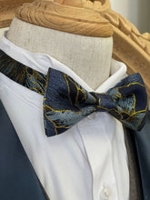 Load image into Gallery viewer, Golden Floral Berry Classic Bow Tie