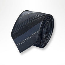 Load image into Gallery viewer, Double Layer Grey Twill Silk Tie – Slim 60mm