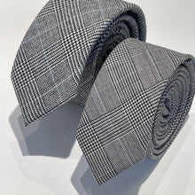 Load image into Gallery viewer, British Plaid Wool Tie – Slim 60mm