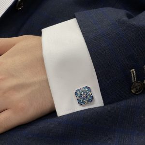 Azulejo Style Cufflinks II