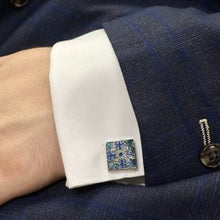 Load image into Gallery viewer, Azulejo Style Cufflinks I