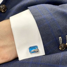 Load image into Gallery viewer, Secret Sea Cufflinks
