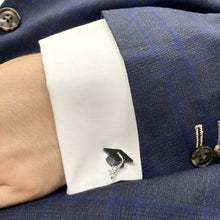Load image into Gallery viewer, Graduation Hat Cufflinks