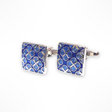 Load image into Gallery viewer, Azulejo Style Cufflinks III