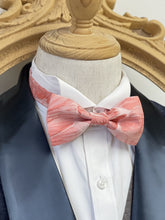 Load image into Gallery viewer, Light Pink Tie Dye Pattern Bow Tie