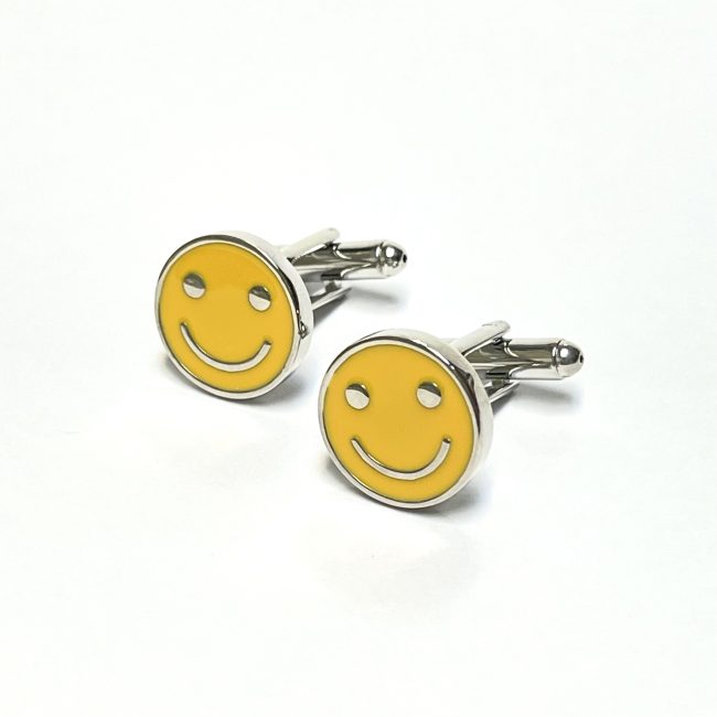 Smiley Face Cufflinks