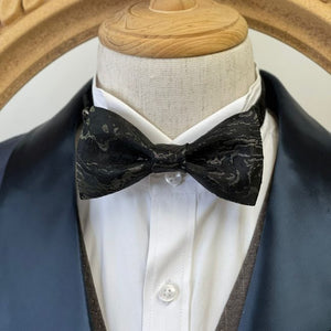 Shining River Black Classic Bow Tie