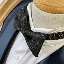 Load image into Gallery viewer, Shining River Black Classic Bow Tie