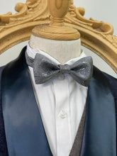 Load image into Gallery viewer, Shining River Silver Classic Bow Tie