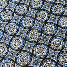 Load image into Gallery viewer, White Geometric Silk Pocket Square – 38CM