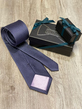 Load image into Gallery viewer, Grape Diamonds Silk Ties