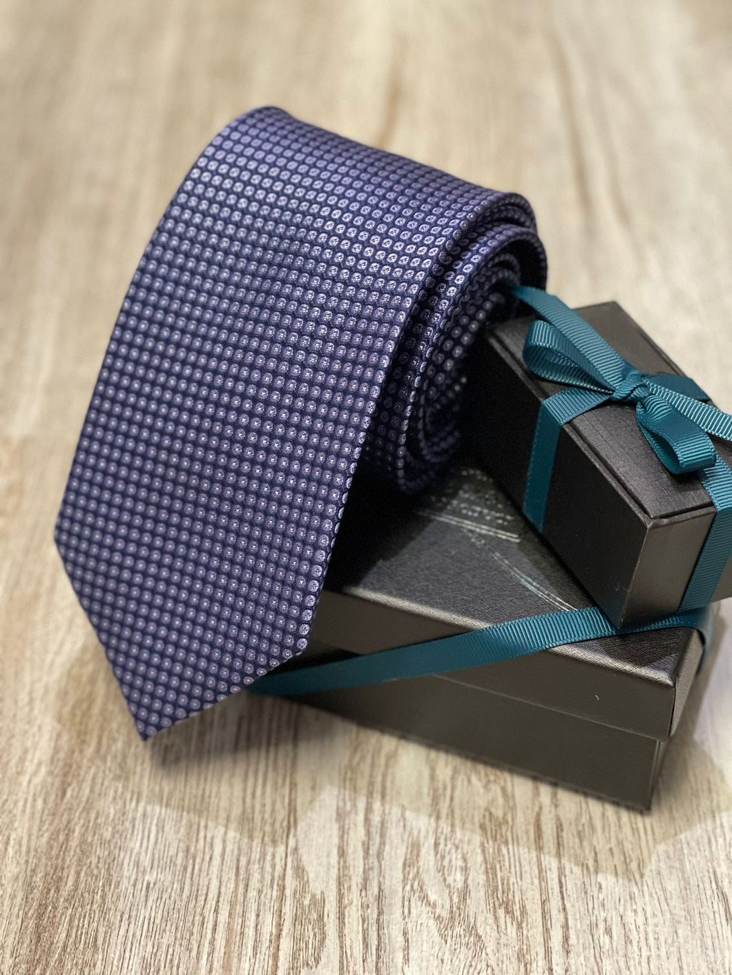 Grape Diamonds Silk Ties
