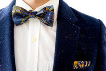 Load image into Gallery viewer, Golden Floral Berry Classic BowTie