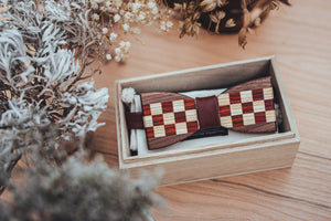 [Limited Edition] Mori Matching Wooden BowTie
